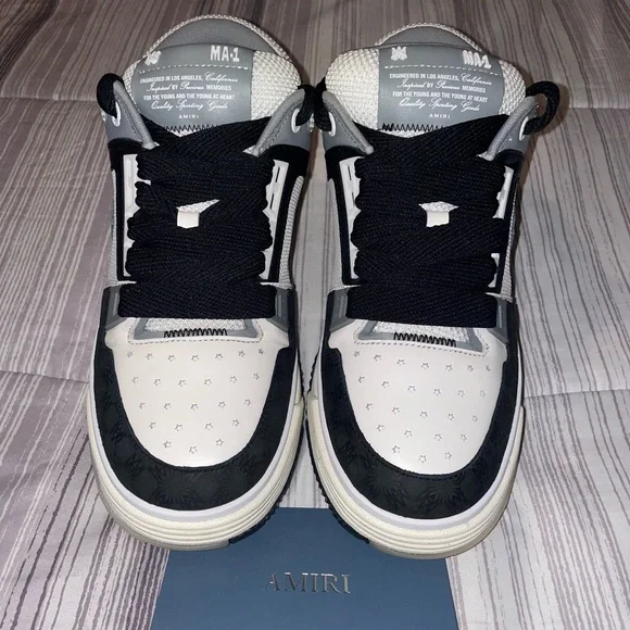 AMIRI Monochrome Men's Sneakers - Picture 7 of 12